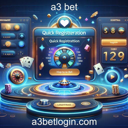 A Ascensão do Cadastro Rápido na A3 Bet